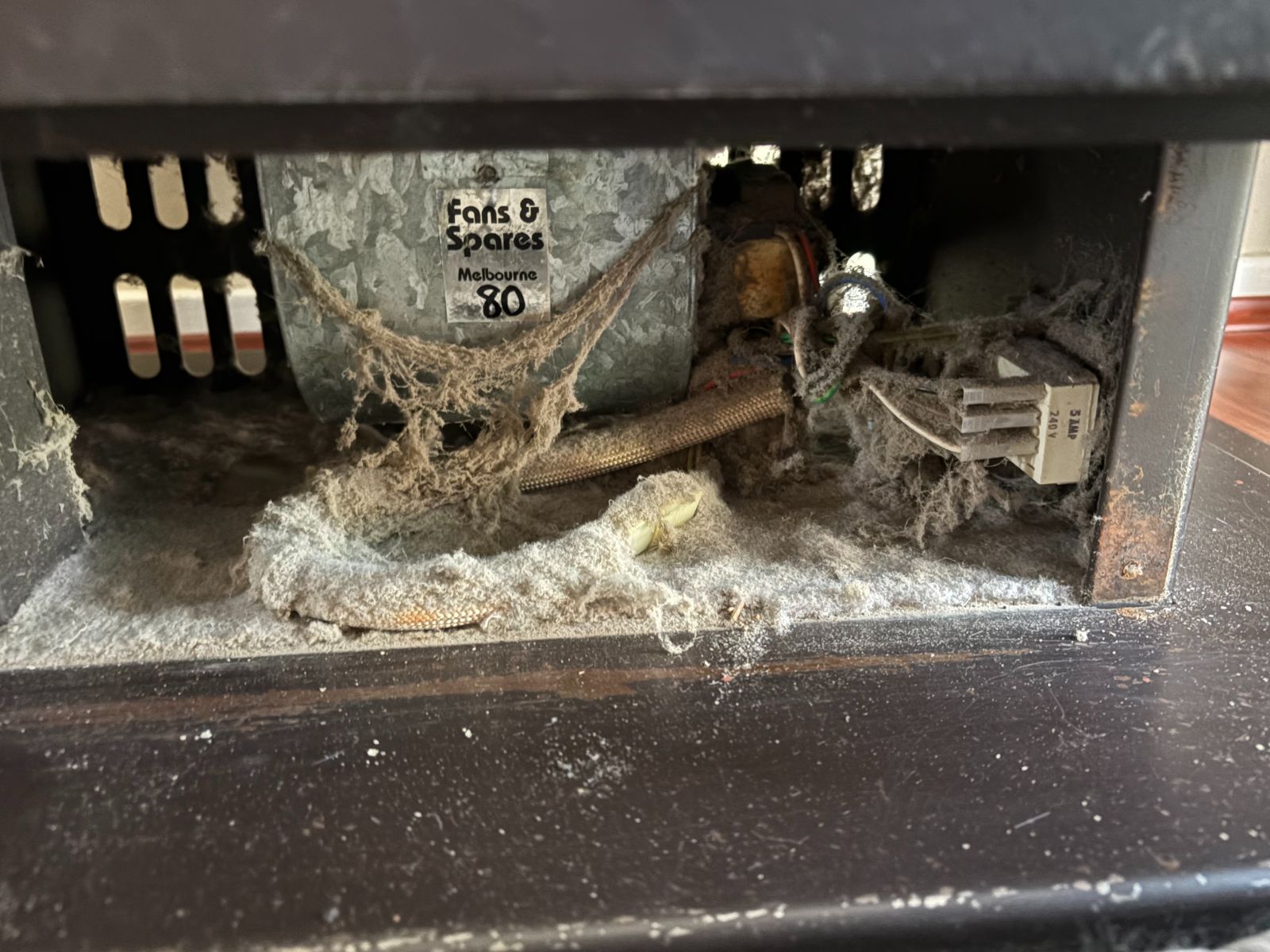 Fireplace fan installation in Bilpin by A&J Exterior — photo 1 of 5